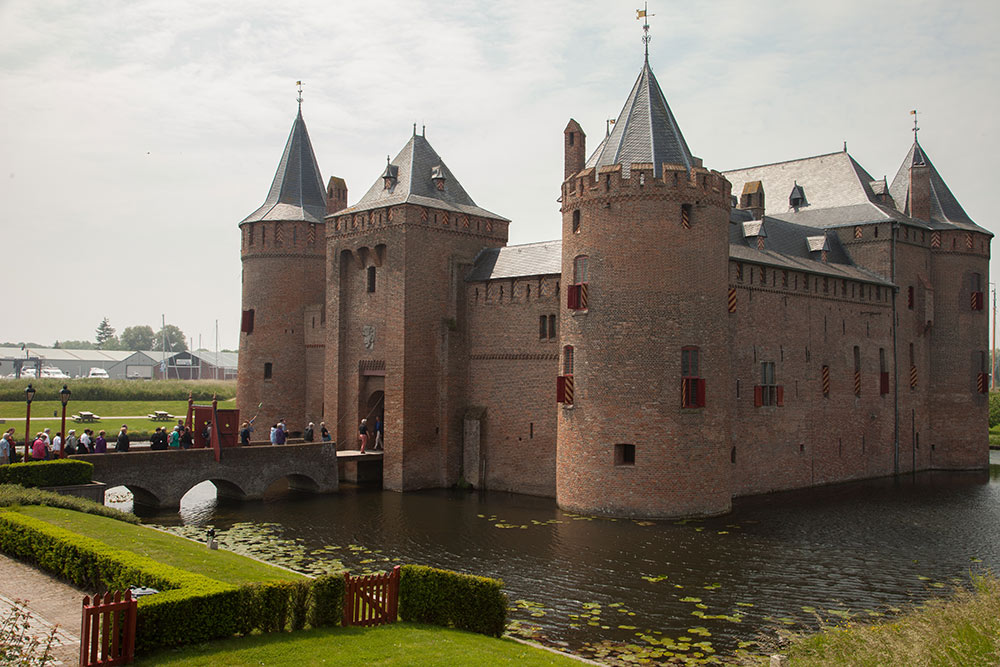 Muiderslot castle, medieval castle near Amsterdam