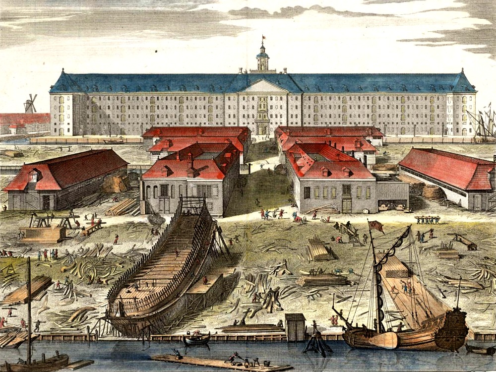 VOC Shipyard in the 17th century