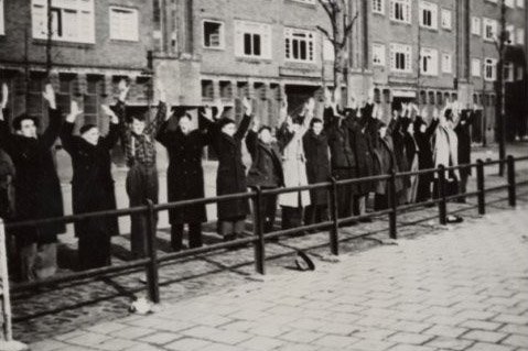 Nazi Razzia in Amsterdam