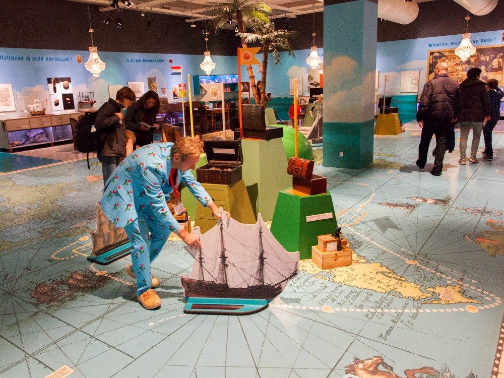 Interactive exhibition  in the Maritime Museum