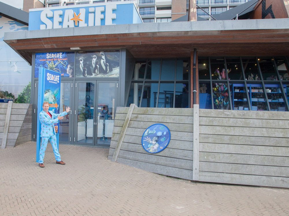 Sea Life at the boulevard in Scheveningen