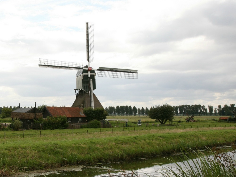 "Seesaw" Windmill (Hollow post windmill)